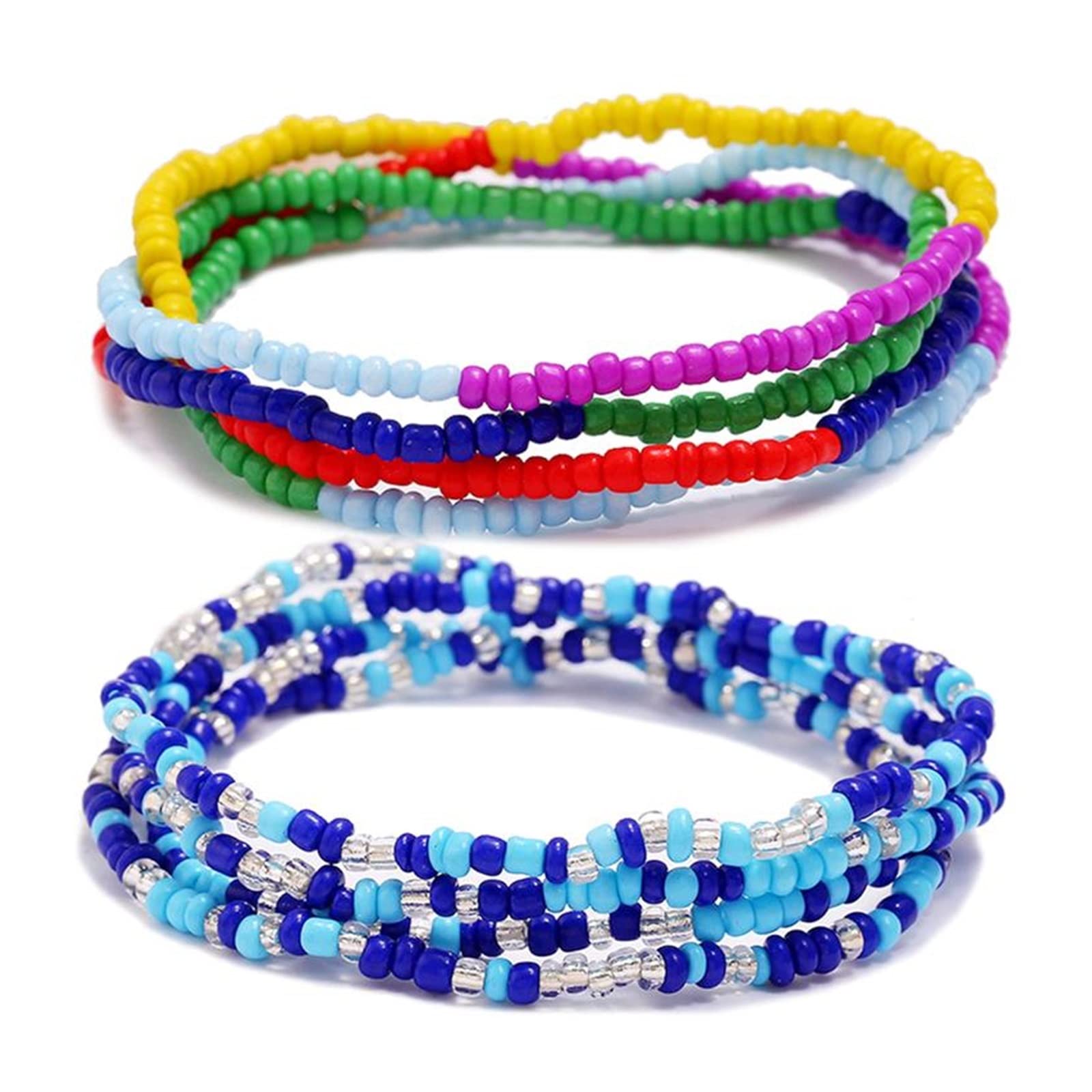 Chaîne de Taille pour Femme, Ornement de Corps et de Ventre en Perles, Accessoire de Bijoux de Plage