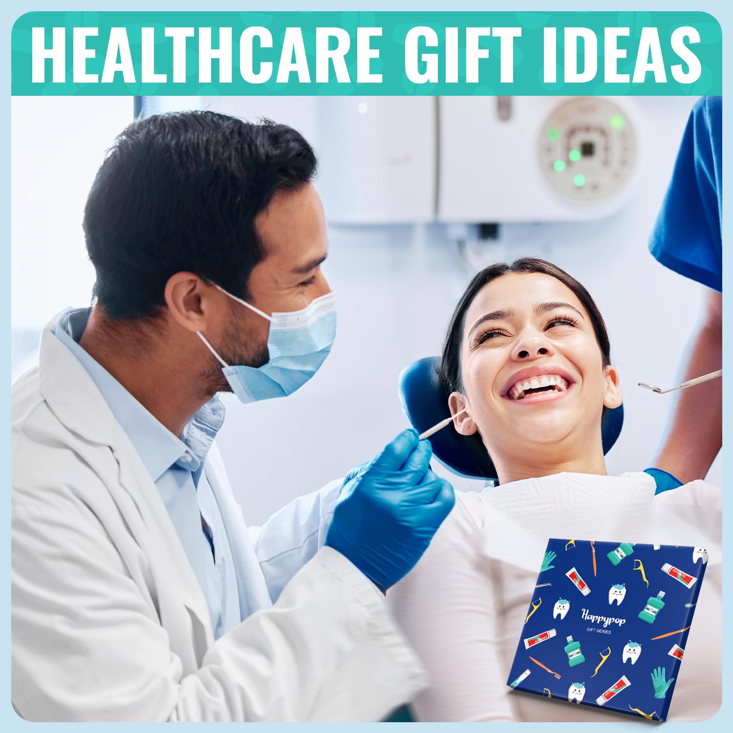 HAPPYPOP Nurse Gifts for Men Women - Nacho Average Doctor CNA EMT RN VET TECH Dentists Socks