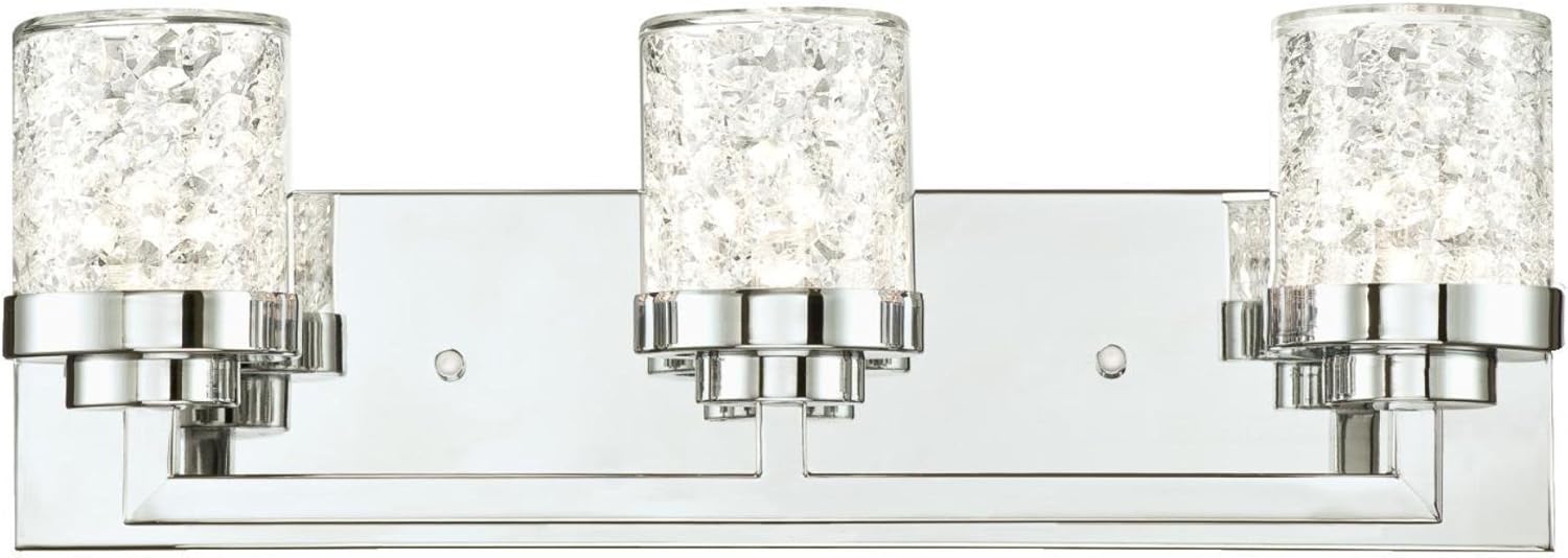 Amazon Westinghouse 6324200 Joliet threelightインドア壁器具、クローム仕上げwith