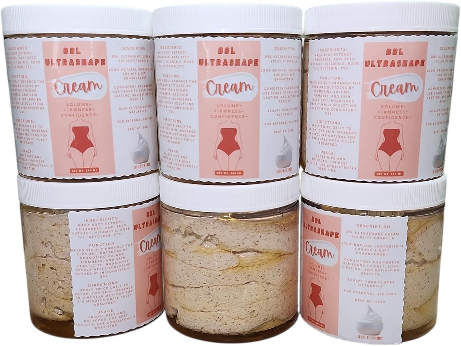 BBL ULTRASHAPE Massage Cream Fenugreek and Akpi Seed. Butt&Hip Enlargement. ONE Week Results BBL Powerful Massage Cream HIPS & Butt ENMHANCEMENT 100% Natural Ingredients