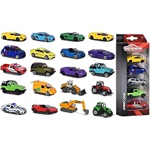 Majorette 212053166 5 Piece Set Miniature Vehicles Set of 5 4 Different Finishes, Die-Cast, 7.5 cm