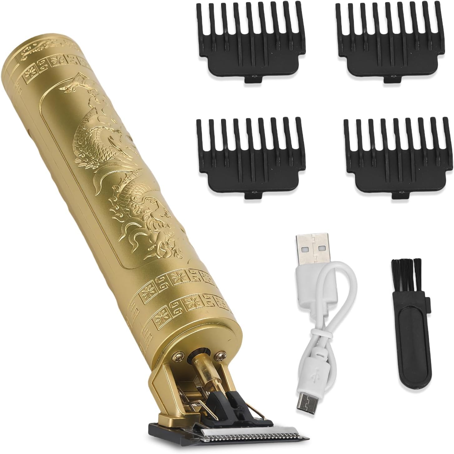 Electric Hair Trimmer Set Multifunctional Cutter Serrated Technology Portable Hair Beard Trimmer Rechargeable 0.5mm to 15mm Cordless Hair Clipper Kit Lithium Ion Battery