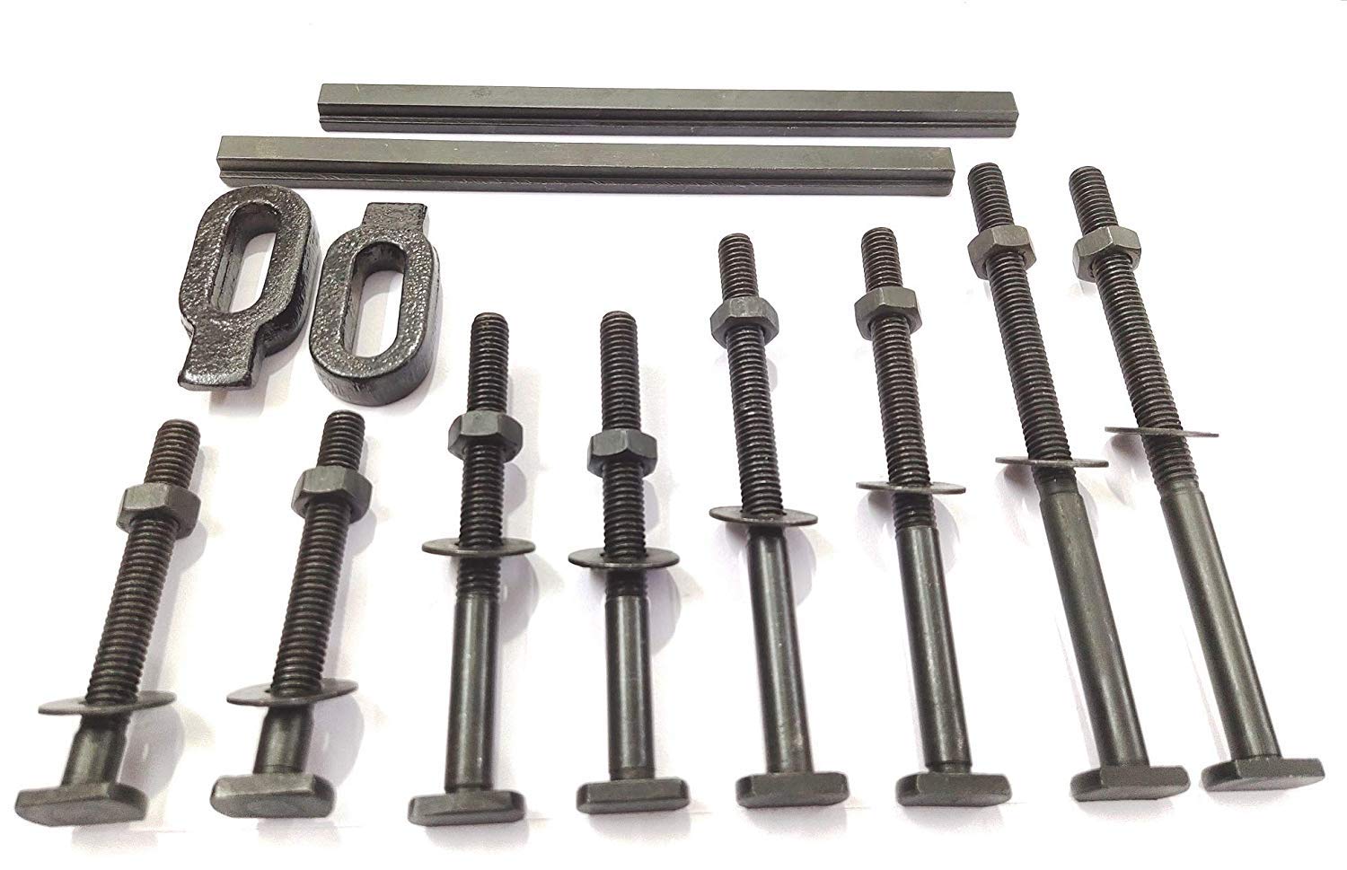 Ad International Clamping Kit To Suit Myford Ml10, Ml7 & Super 7 Lathes Quality Engineering Accessories Rotary Table Milling Vice Vise Machine