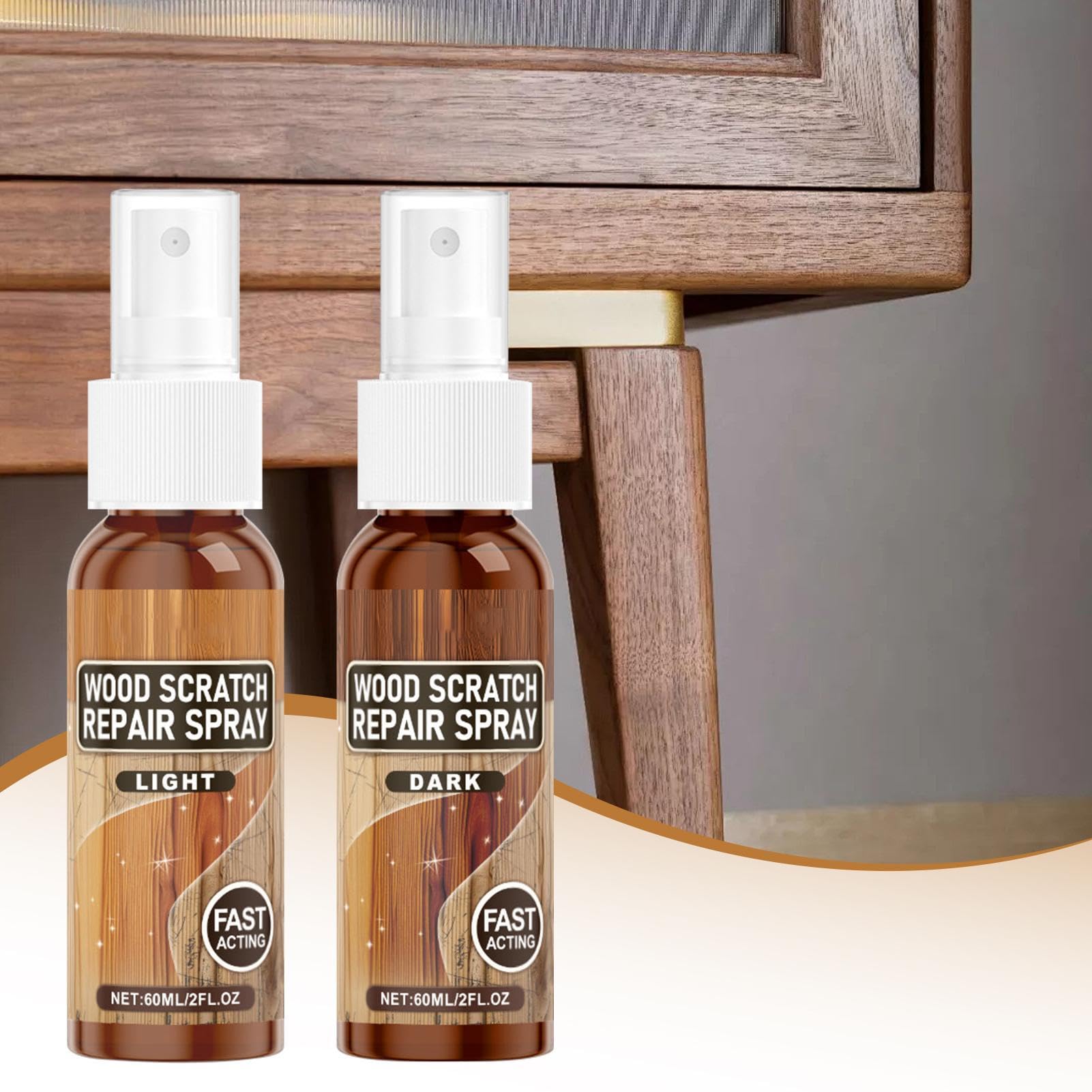 Wood Scratch Repair,Table Scratch Remover and Restorer - Floor Polish and Restorer Natural Shine Removes Scratches Leaves Protective Layer for Home