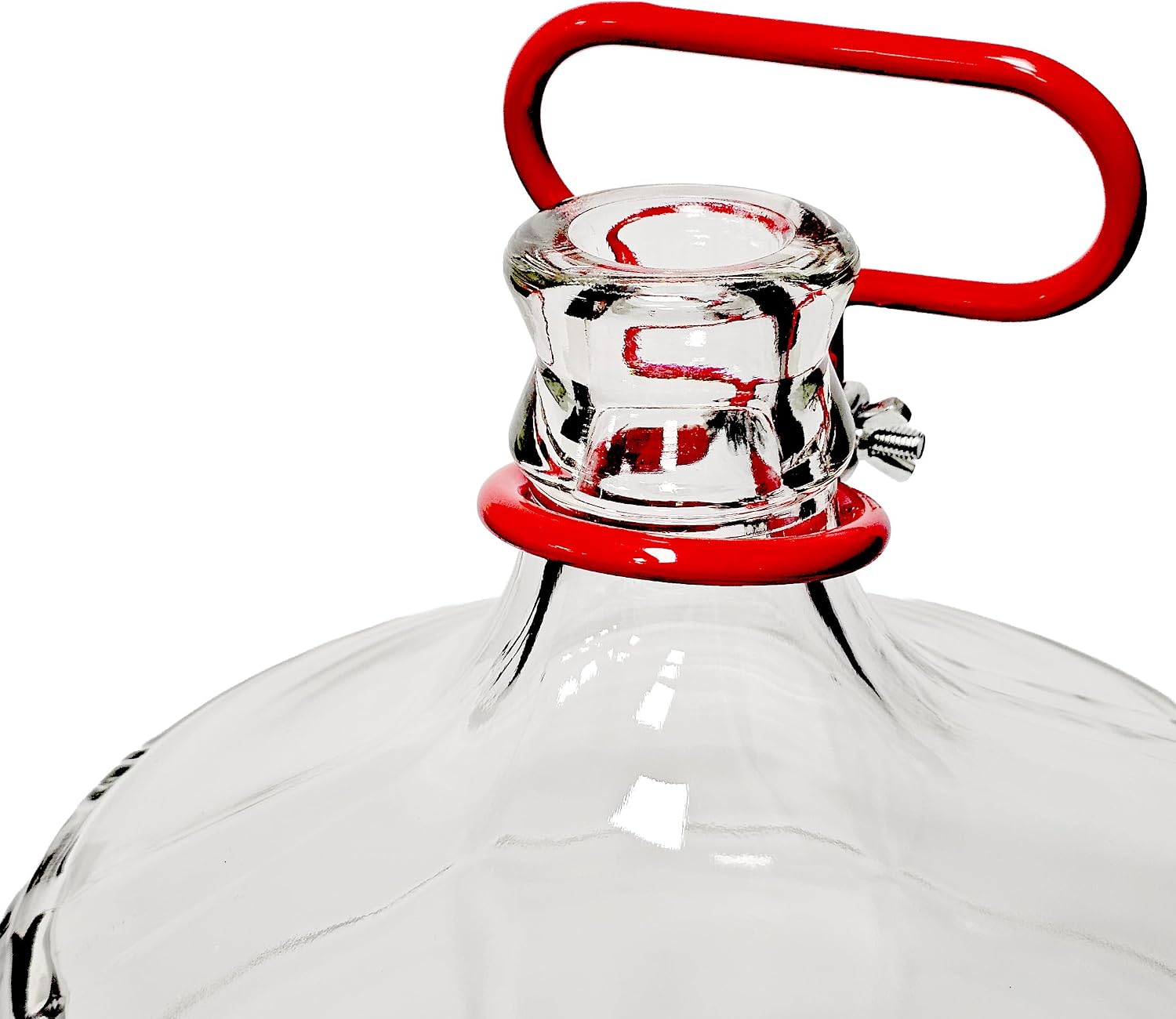 Home Brew Ohio 5 Gallon Glass Carboy with Carboy Handle