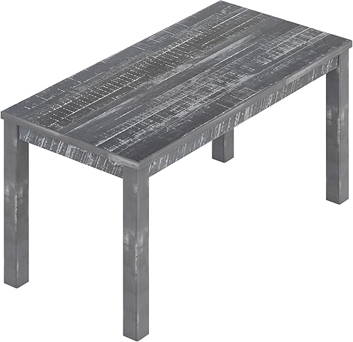 Miniatura 3 de 63 Inches Solid Wood Dining Table for 6, Small Kitchen Table, Dinner Table, Breakfast Table