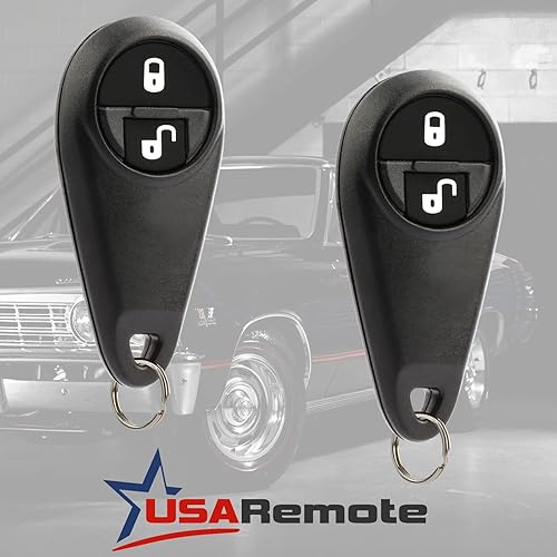 Miniatura 2 de Llavero compatible con Subaru Baja Forester Impreza WRX STi 2005 2006 2007 2008 control remoto de entrada sin llave (NHVWB1U711), juego de 2