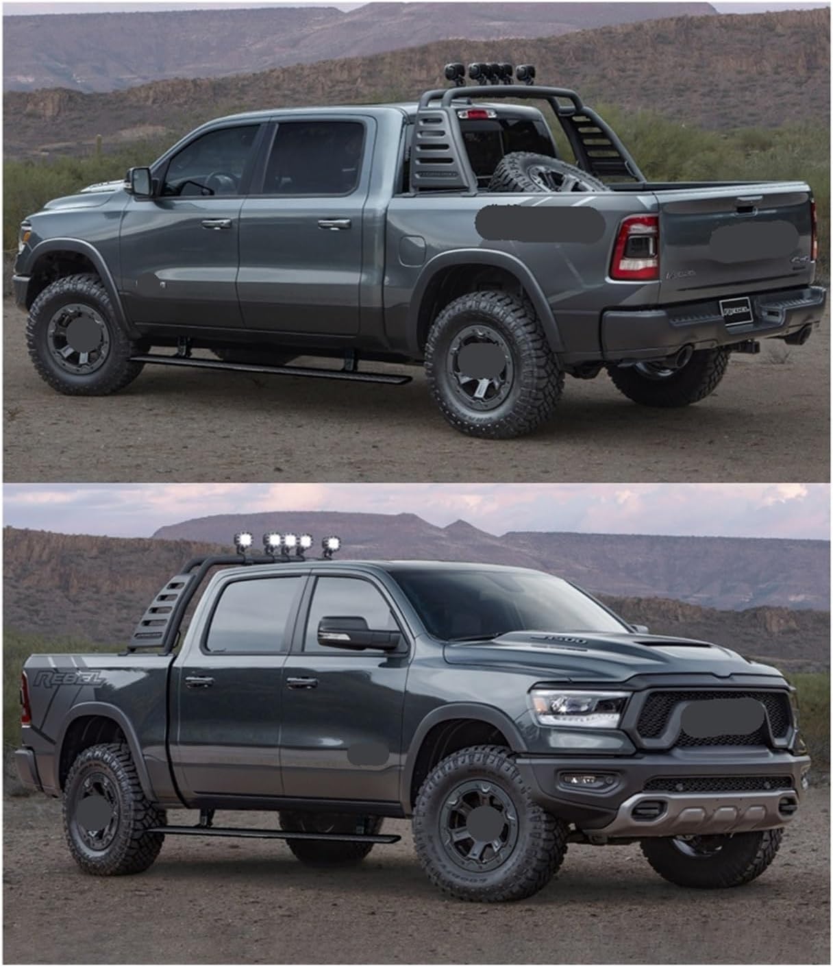 Electric Side Step Nerf Bar Running Board Compatible for Dodge Ram 2011-2024