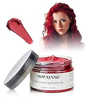 Vista 11 de Cera Temporal Negra para el Cabello - SOVONCARE Tinte Lavable para el Cabello para Hombres y Mujeres, Fijación Todo el Día, Arcillas Desechables