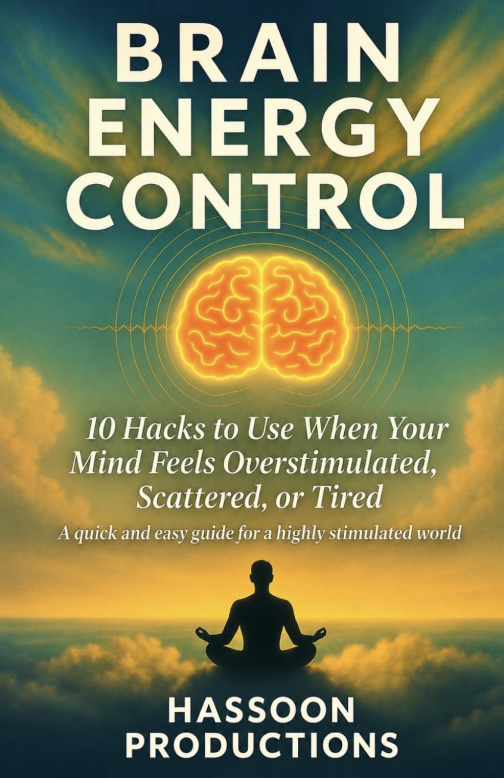 BRAIN ENERGY CONTROL: 10 Hacks to Use When Your Mind Feels Overstimulated, Scattered, or Tired (A Quick and Easy Guide for a Highly Stimulated World)