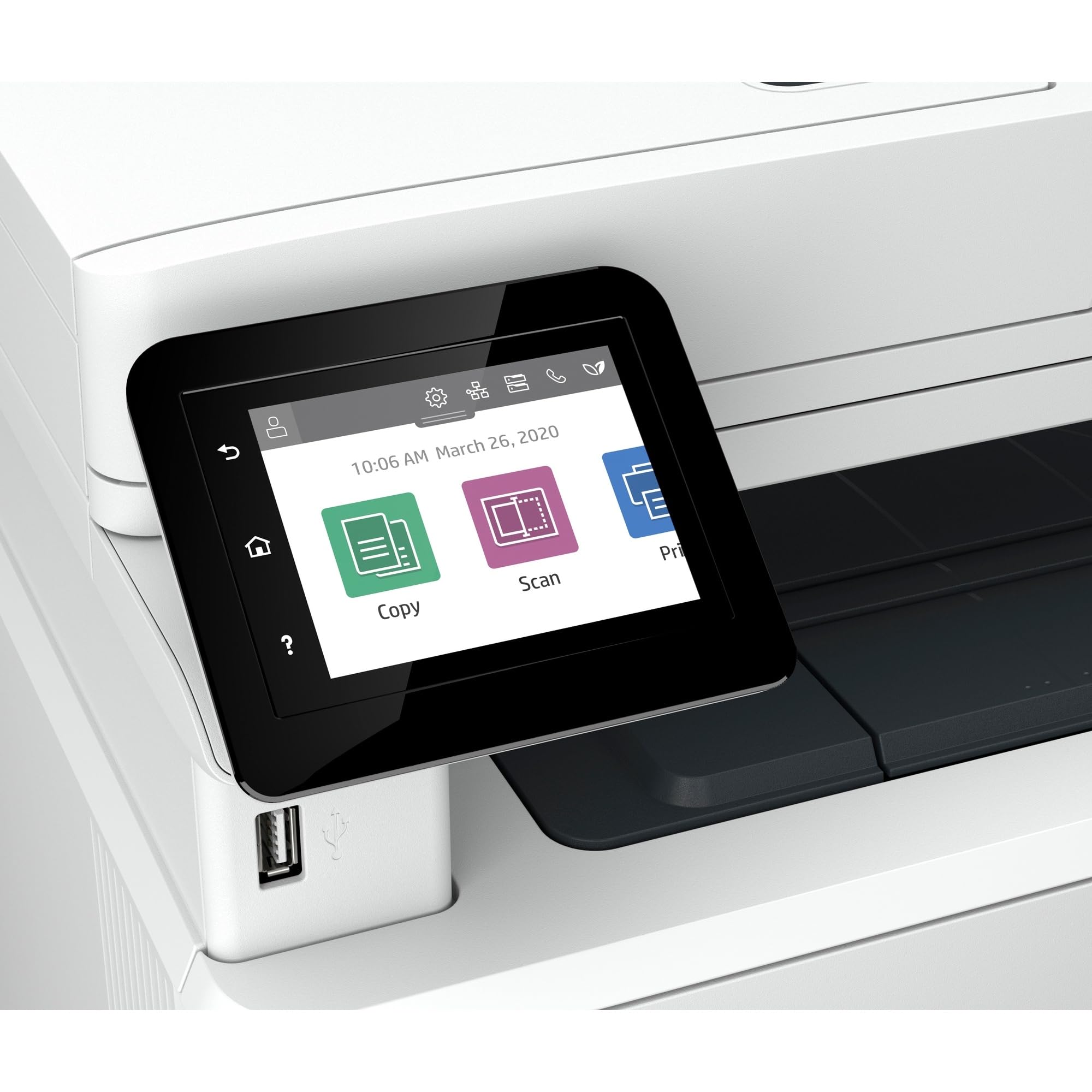 HP Laserjet Pro MFP 4102dw Stampante Multifunzione A4, Stampa Fronte e Retro Automatico, 42 ppm, Wi-Fi, Ethernet, Bianca