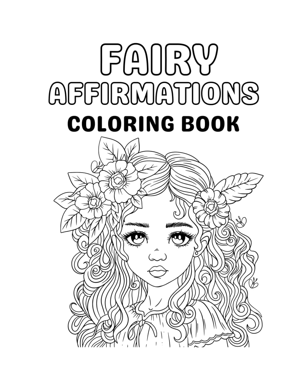 Fairy Affirmations Coloring Book