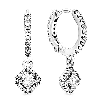 ピアス STONEHENgE 14K one-touch cubic earrings sparkle Stunning Cubic Zirconia Jewelry Collection