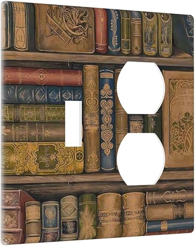 Miniatura 21 de Placa de pared de tortugas marinas, hierba oceánica, medusas, peces y algas marinas, placa de pared de doble palanca, cubierta de interruptor de luz