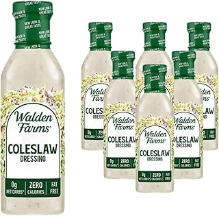 Walden Farms Coleslaw Dressing – Calorie-Free, Gluten-Free, Low Carb, Ke...