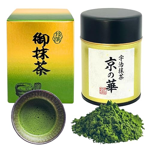 Kyoto Ujitawara-Seichajyo Uji Matcha Kyo-no-hana Polvo de matcha de grado ceremonial de Kyoto Uji, fabricado en Japón (1.4 oz  40 g), japonés 29138