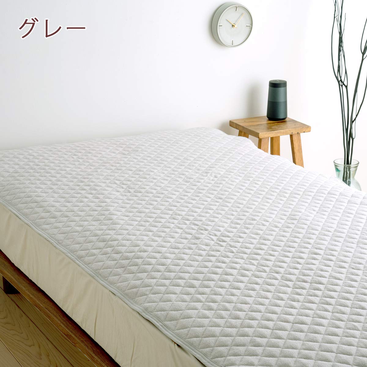 新品 西川 リバーシブル敷きパッド ダブル 敷パット オールシーズン 西川（nishikawa） 敷きパッド ダブル 綿100％ 汗を吸収 オール