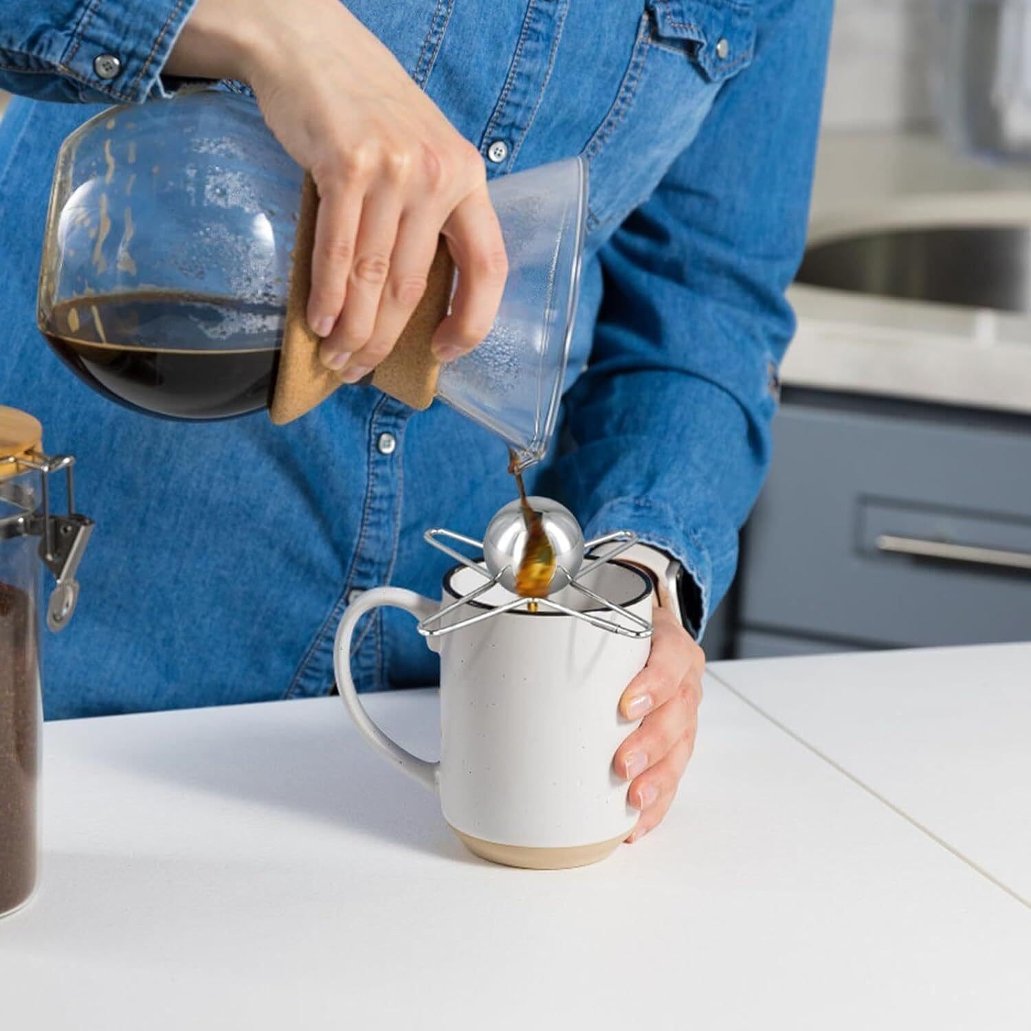 BOHEM'S Tazas de espresso, 3.2 onzas, vasos de café expreso de vidri
