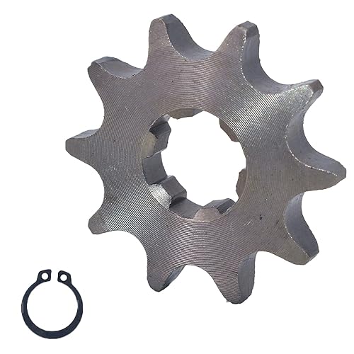 428-10T-0.669 in - Piñón de motor delantero para motocicleta se adapta a motocicletas de 50 cc, 70 cc, 110 cc, 125 cc, mini bicicleta ATV Quad