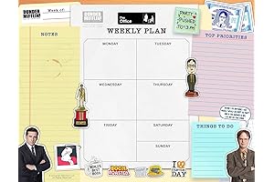 The Office Weekly Planner Notepad: Organize Your Workweek with Style