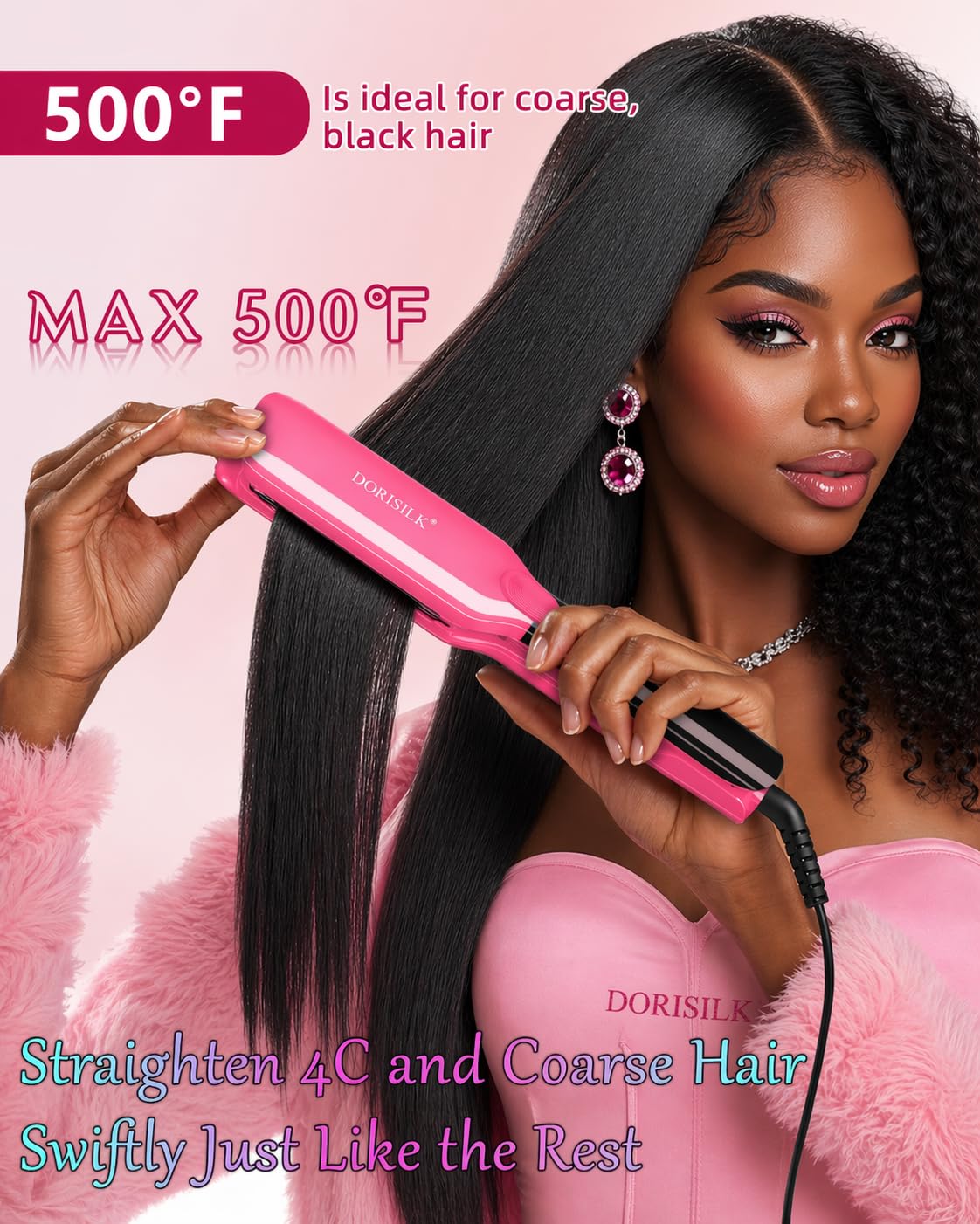 Amazon.com : DORISILK 500 Degree High Temp Professional Hair  display picture 3