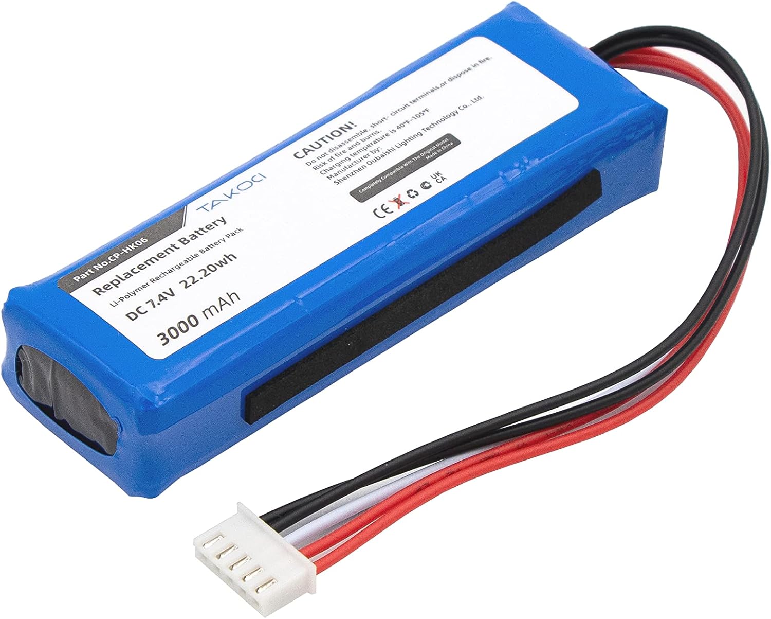 cs battery Replacement Battery for Harman Kardon Go Play, GO+ Play, fits Part No: GSP1029102 01, 3000mAh Li-Polymer