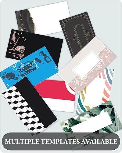 Miniatura 2 de Tarjetas de visita personalizadas con tu logotipo, tarjetas de visita personalizadas en la parte delantera y trasera, 100 tarjetas de visita