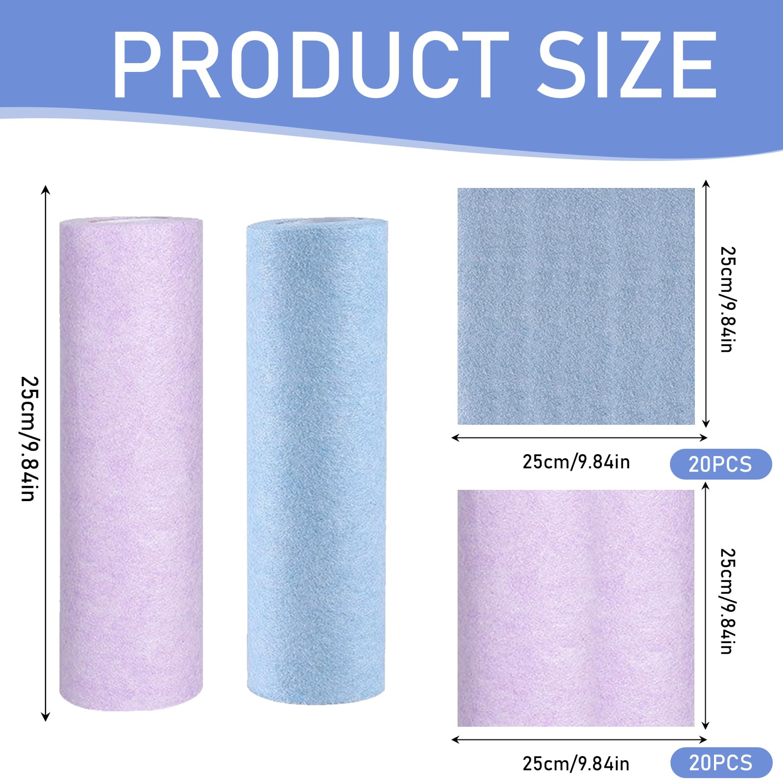 3 Mikrofaser-Gesichtstücher Aus Microfleece – Weich, Hautfreundlich & Gründlich