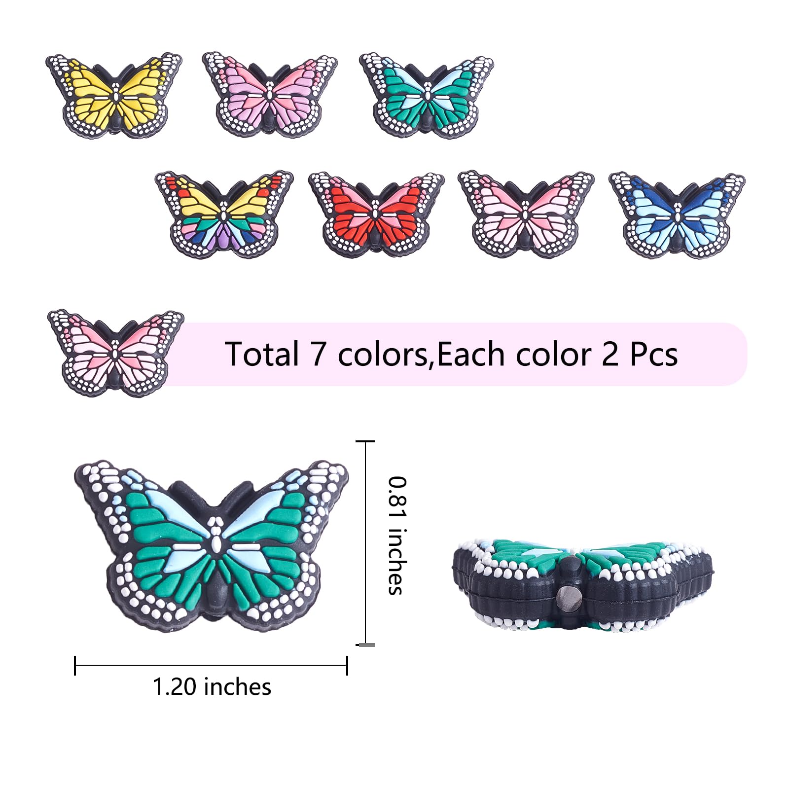 WEWAYSMILE 14pcs Silicone Round Beads Making Kit, Silicone Beads Bulk, Round Silicone Beads - Image 2