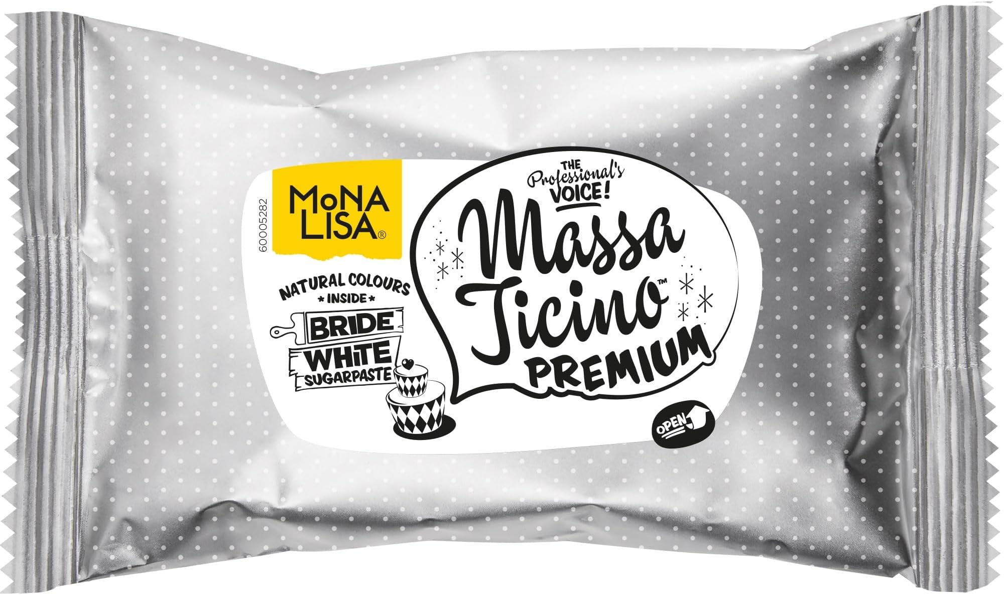 Bride White 250g - Massa Ticino Sugarpaste 250g