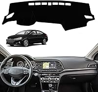 Vista 1 de Funda para salpicadero, alfombrilla, almohadilla antideslizante personalizada, compatible con Hyundai Elantra 2017 2018 2019 2020, protector solar