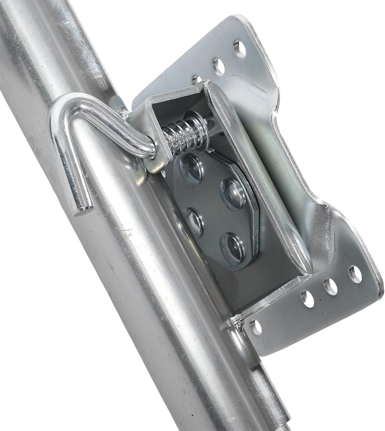 CHICIRIS Heavy Duty Boat Trailer Jack 1500 lbs Dual Wheel Swivel with Ergonomic Handle 360 Degree Rotation PP Material for RV Horse Utility Trailers