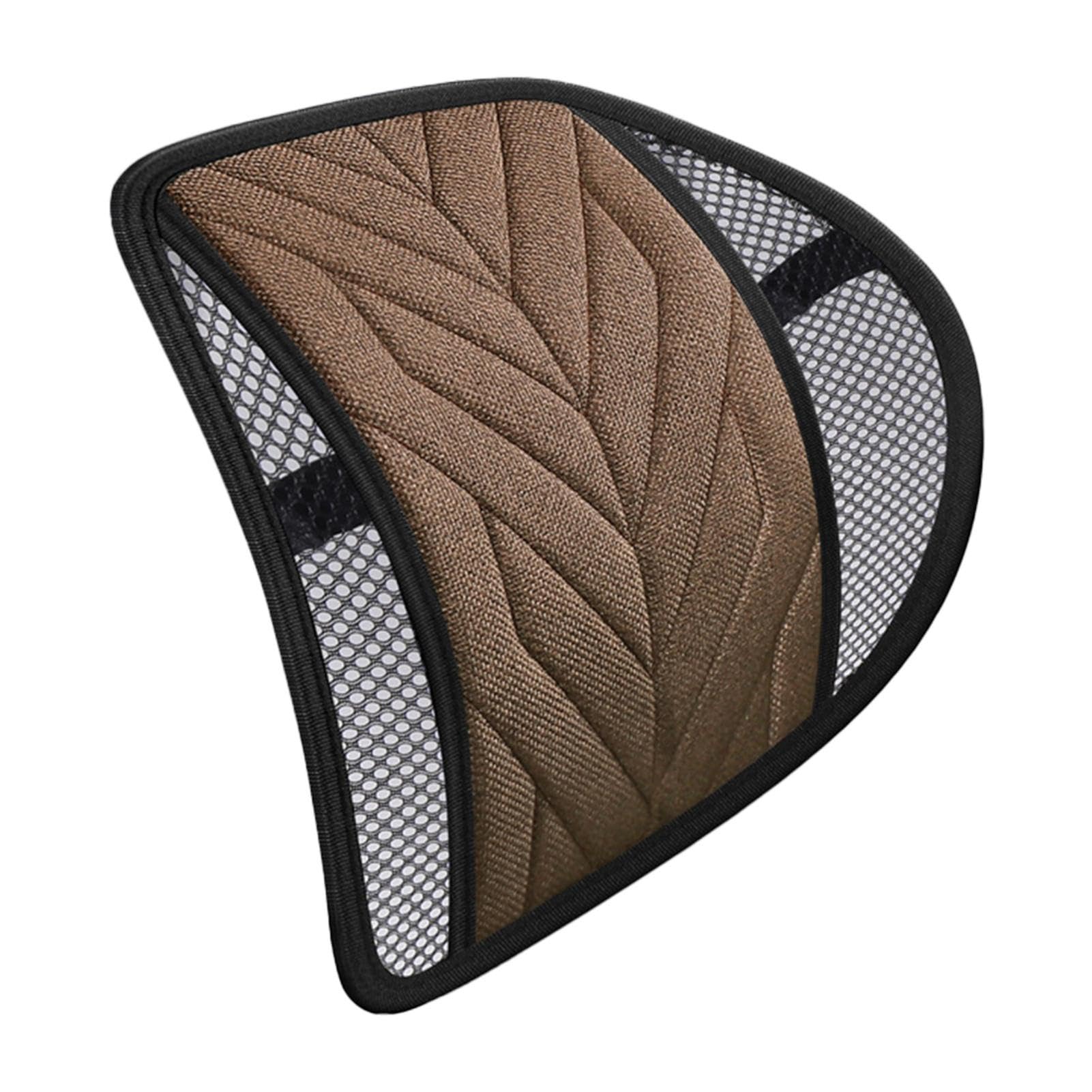 Coussin de soutien lombaire voiture ventilé - Coussin ergonomique bas du dos femme