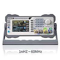 Vista 3 de Goupchn Generador de señal DDS programable 60MHz Dual Channel Generador de función de forma de onda arbitraria Medidor de frecuencia Fuente de señal