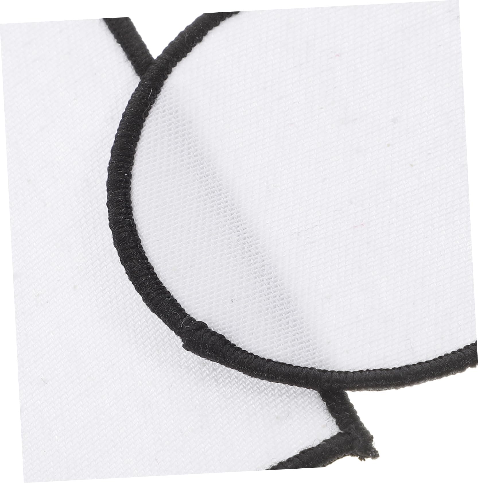 SHINEOFI 100pezzi Toppe Termoadesive Bianche Per Riparazioni e Decorazioni Di Abbigliamento Patches Fatti Mano Per Jeans e Borse Per Personalizzazione e Rinnovo Outfit