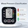 Monitor de Presión Arterial Sinocare, Monitores de Presión Arterial de Brazo Superior para Uso Doméstico, Brazalete Ajustable 8.6"-16.5", Operación con un Botón, Dos Usuarios, Preciso y Práctico (Negro) 3
