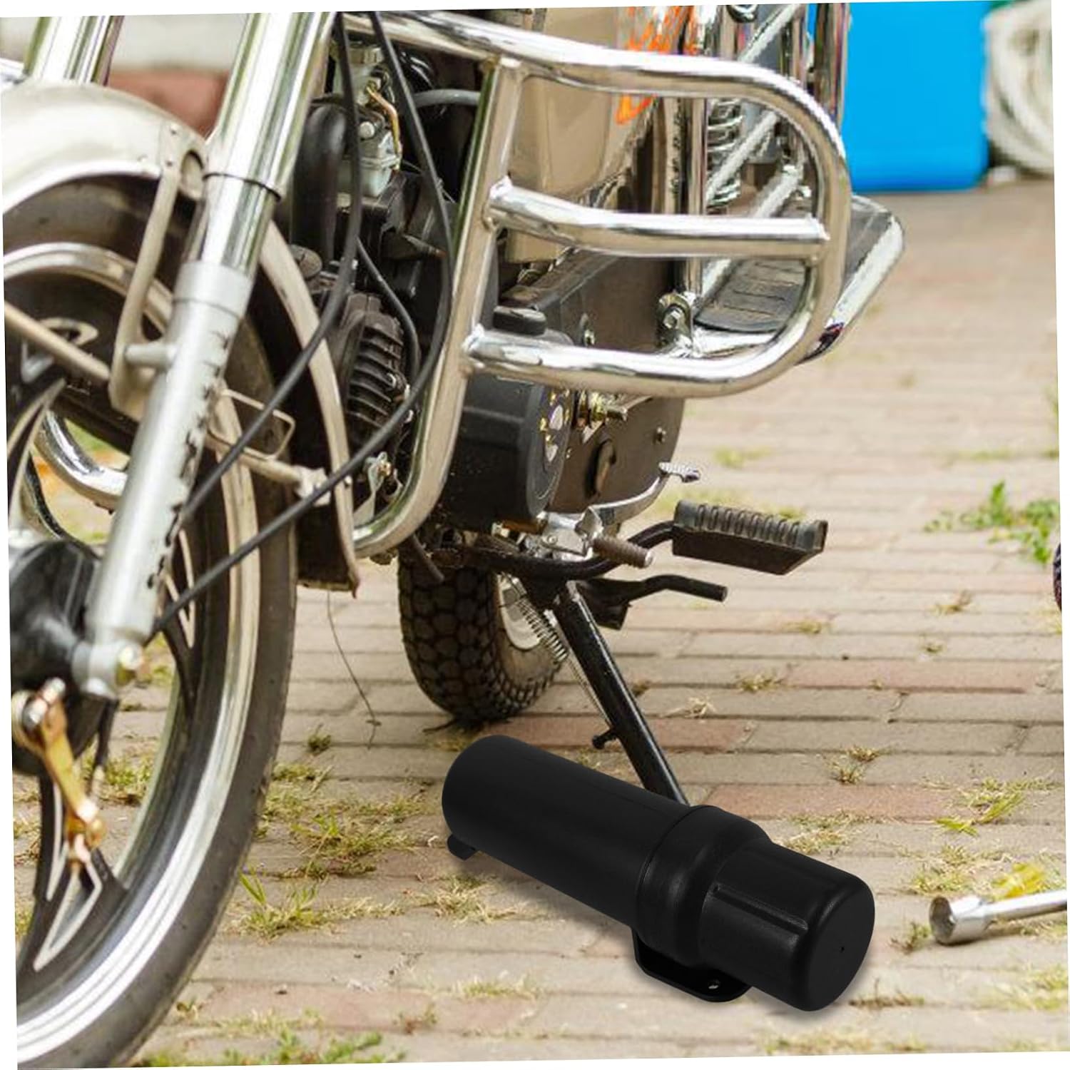 Motorcycle Tool Canister Plastic Tubular Storage Tube for Tools Accessories