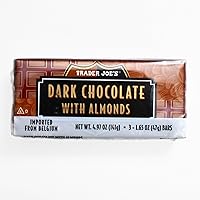 Vista 6 de Trader Joe's - Barras de chocolate negro belga paquete variado de 3 – Total 9 barras, 1.7 onzas