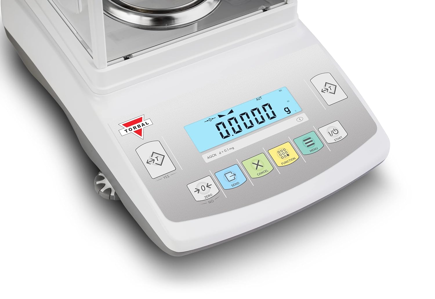 Torbal AGCN120 Analytical Scale, 120g x 0.0001g (0.1mg Readability), Auto-Internal Calibration, Die-Cast Metal Housing, Electromagnetic Load-Cell: Torbal: Industrial & Scientific