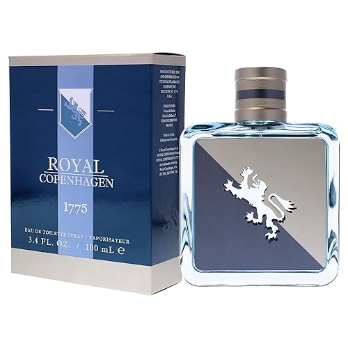 Miniatura 4 de 1775 Royal Copenhagen Eau de Toilette en espray para hombre, 3.4 onzas líquidas