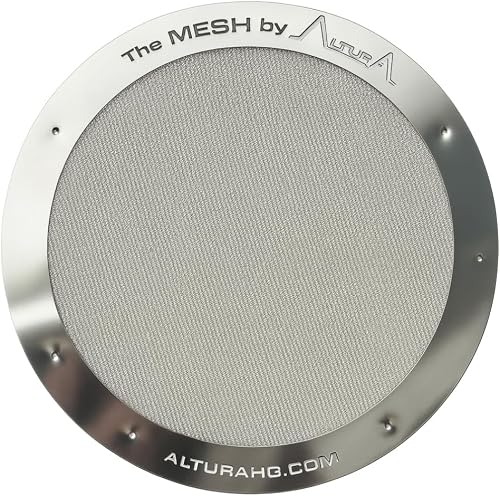 The MESH: Reusable Metal Filter for AeroPress Coffee Maker. Also Fits AeroPress Go coffee