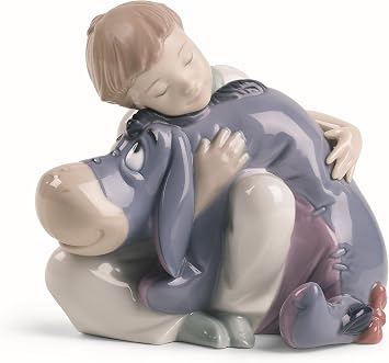 NAO Dreams with Eeyore. Porcelain Eeyore Disney Figure.