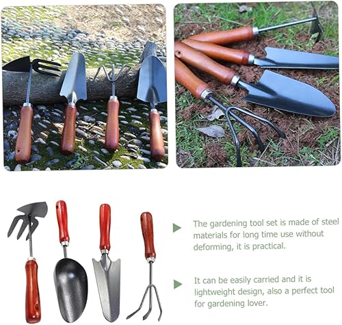 Miniatura 9 de 1set Garden Trowel Digging Shovel Handheld Gardening Tool for Planting Weeding and Soil Loosening Construction for Home Gardening and Outdoor