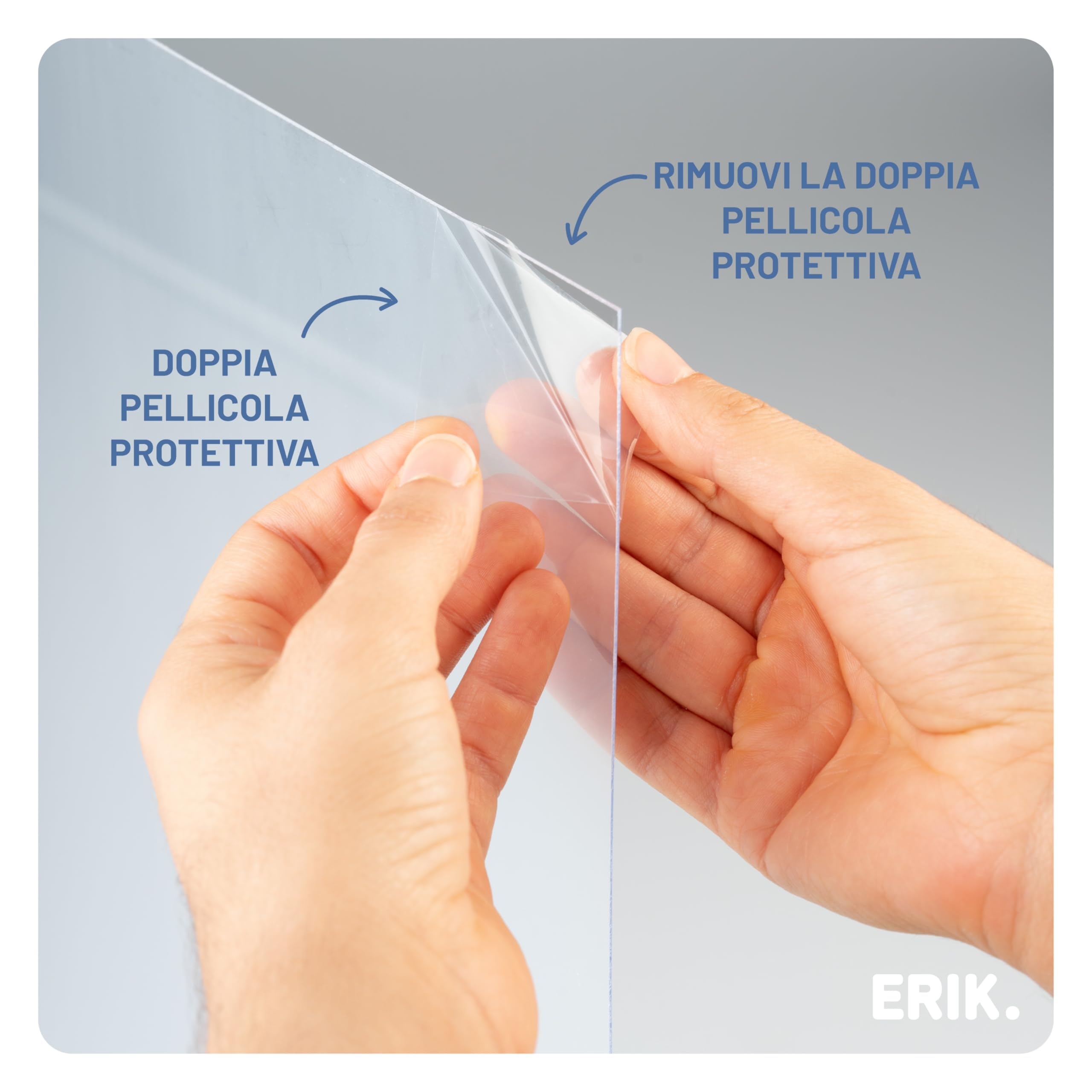 Grupo Erik Cornice 50x70 cm Nera - Portafoto da Parete in MDF Effetto Legno per Poster, Quadri o Puzzle | Cornice da Parete con Accessori per Appendere Inclusi e Packaging Protettivo