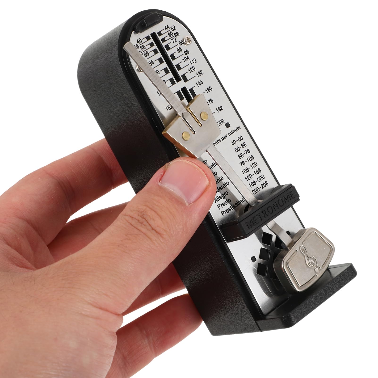 Toyvian 3 szt. Metronom tuner gitarowy Abs Black