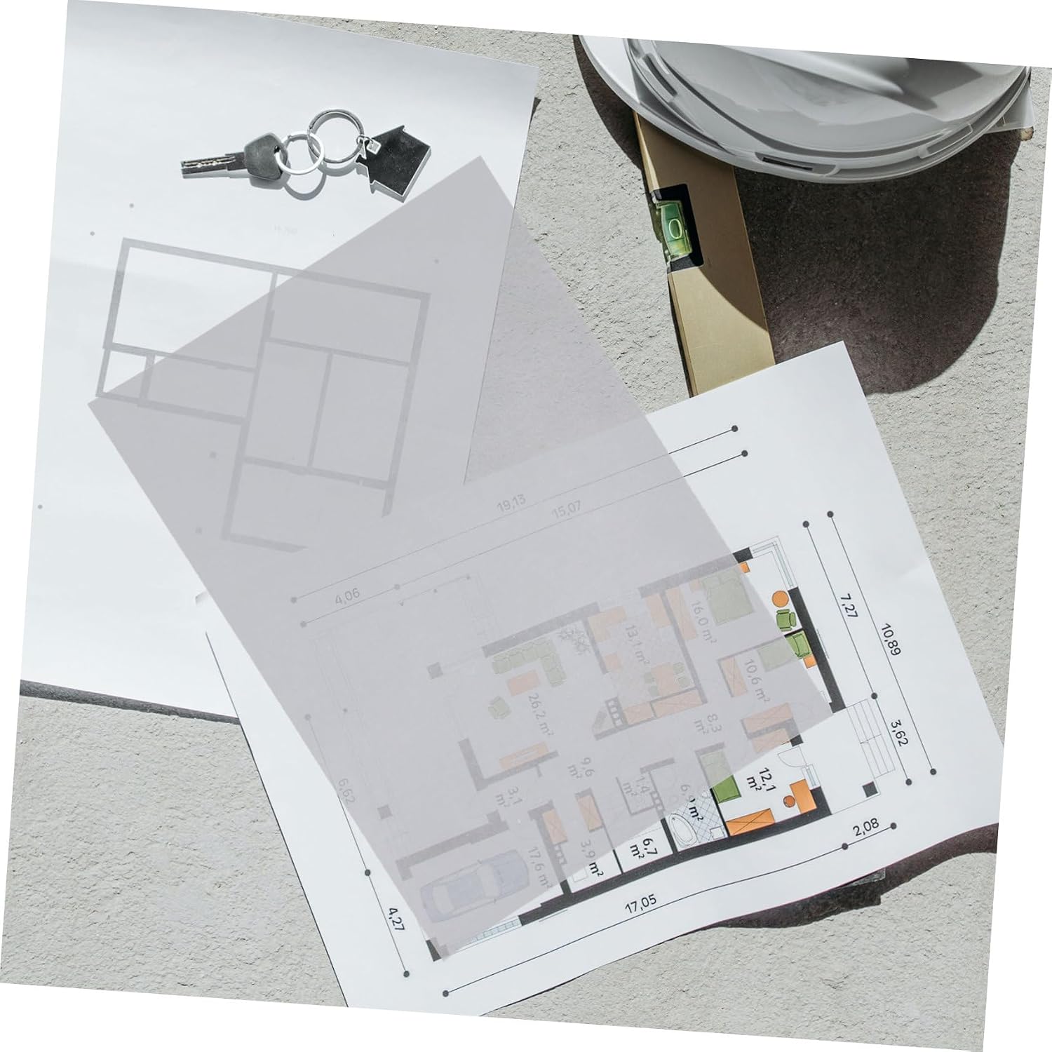 Parliky 100Sheets Tracing Paper Pad Translucent Drawing Paper for Printing Photography and Album Making Versatile Tracing Paper for Hand Drawing and Projects