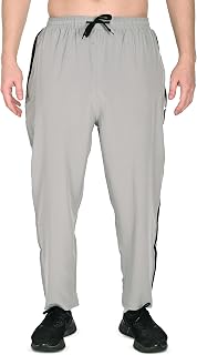 Ameena Store Men's NS Cotton Track Pants, Elastic Waistband, Pockets & Jip Casual Sports Trousers, Gym Sports Workout Plus... Price In India