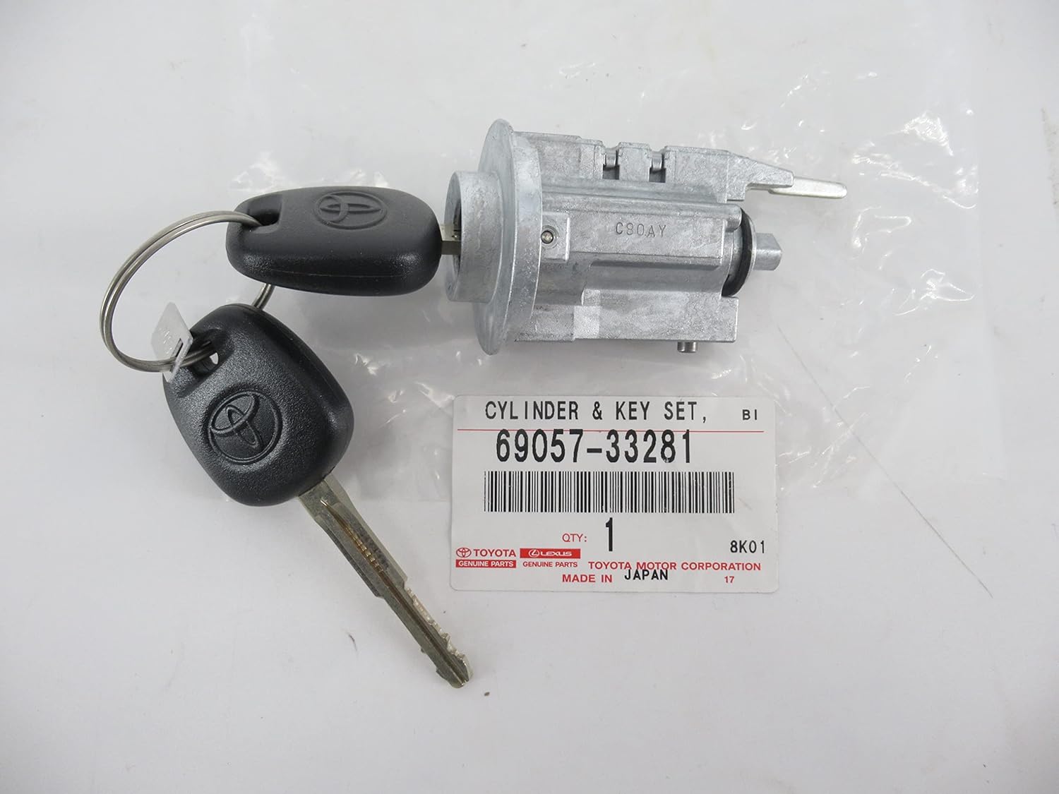 Toyota 69057-33281 Ignition Lock Cylinder
