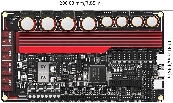Industrial Power Board with TMC2160 Driver for 3D Printer 8 Channel Accessories High Current