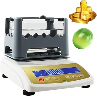 Digital Gold Purity Tester Machine, Accurate Gold Density Meter & Purity Detector, Precious Metal Authenticity Tester, Max Weight 1200g, Perfect for Jewelry & Investment